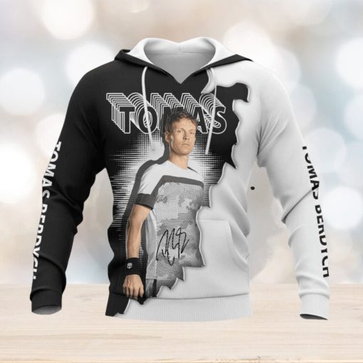 Tomas Berdych Printing Hoodie, For Men And Women