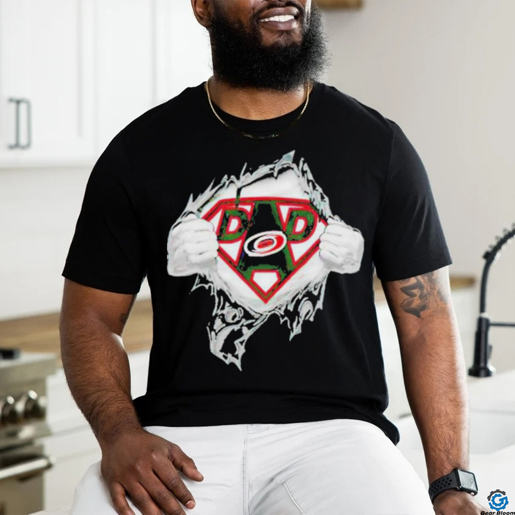 Top 300 Carolina Hurricanes Super Dad T shirt