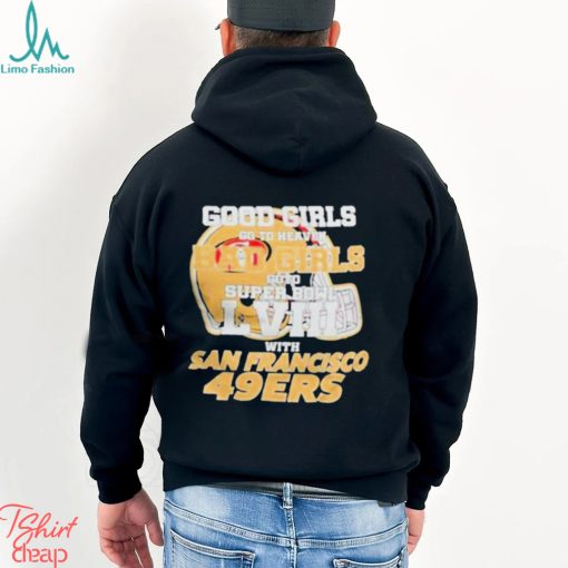 Top Bad Girls Go To Super Bowl Lviii With 49ers Shirt