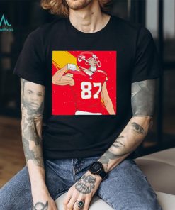 Travis Kelce 87 Kansas City Chiefs super bowl shirt