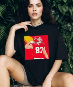 Travis Kelce 87 Kansas City Chiefs super bowl shirt
