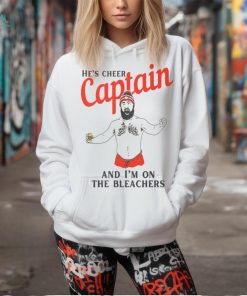 Travis Kelce He’s Cheer Captain And I’m On The Bleachers Shirt