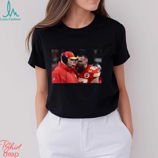 Travis Kelce Screams At Andy Reid Shirt