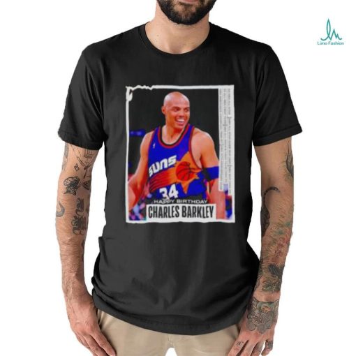 Trending Charles Barkley Happy Birthday Poster T Shirt