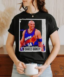 Trending Charles Barkley Happy Birthday Poster T Shirt