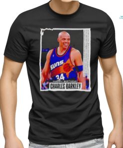 Trending Charles Barkley Happy Birthday Poster T Shirt