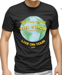 Trending Niall Horan Merch Store The Show World Tour Black T Shirt