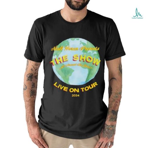 Trending Niall Horan Merch Store The Show World Tour Black T Shirt