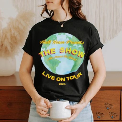 Trending Niall Horan Merch Store The Show World Tour Black T Shirt