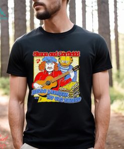 Trending Simon and Garfield Hello Lasagna my old friend shirt