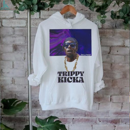 Trippy Kicka Zone 32 Podcast rapper shirt