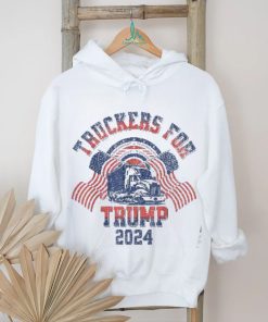 Truckers For Trump American Flag – 2024 Vintage Shirt