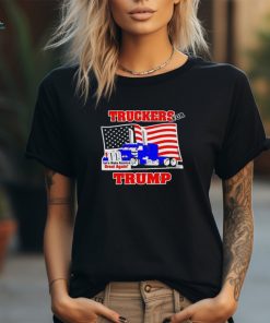 Truckers for Trump let’s make America great again shirt