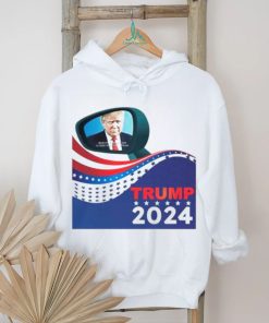 Trump 2024 objects in mirror are closer than they appear shirt