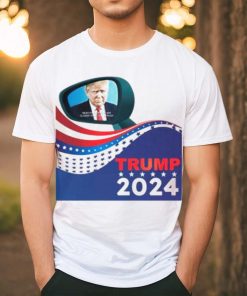 Trump 2024 objects in mirror are closer than they appear shirt