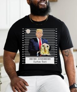 Trump Sneakerheads Never Surrender Shirt