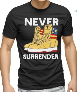 Trump Sneakers Never Surrender Pro Trump Sneakers Shirt