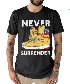 Trump Sneakers Never Surrender Pro Trump Sneakers Shirt
