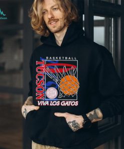 Tucson basketball viva los gatos Arizona Wildcats basketball shirt