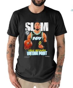 Tyrese Haliburton 24 vintage point Indiana Pacers basketball shirt