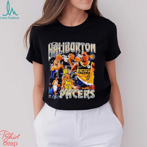 Tyrese Haliburton Indiana Pacers vintage shirt