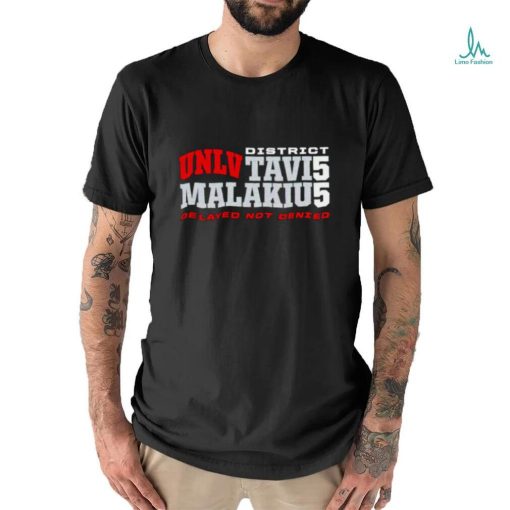 UNLV district 55 Tavis Malakius delayed not denied shirt