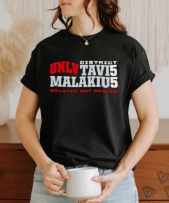 UNLV district 55 Tavis Malakius delayed not denied shirt