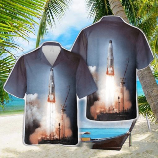 US ICBM SM 65 Atlas Hawaiian Shirt