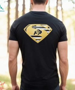 USA Flag Inside Colorado Buffaloes Superman shirt