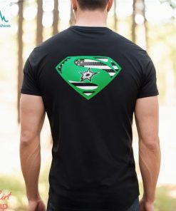 USA Flag Inside Dallas Stars Superman shirt