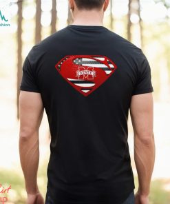 USA Flag Inside Mississippi State Bulldogs Superman shirt