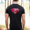USA Flag Inside Cleveland Indians Superman shirt