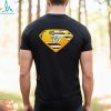 USA Flag Inside Los Angeles Chargers Superman shirt