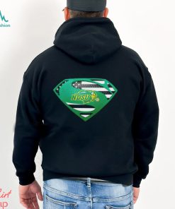 USA Flag Inside North Dakota State Bison Superman shirt, hoodie, sweater, long sleeve and tank top USA Flag Inside North Dakota State Bison Superman shirt