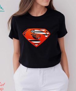 USA Flag Inside Oregon State Beavers Superman shirt