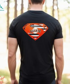 USA Flag Inside San Francisco Giants Superman shirt