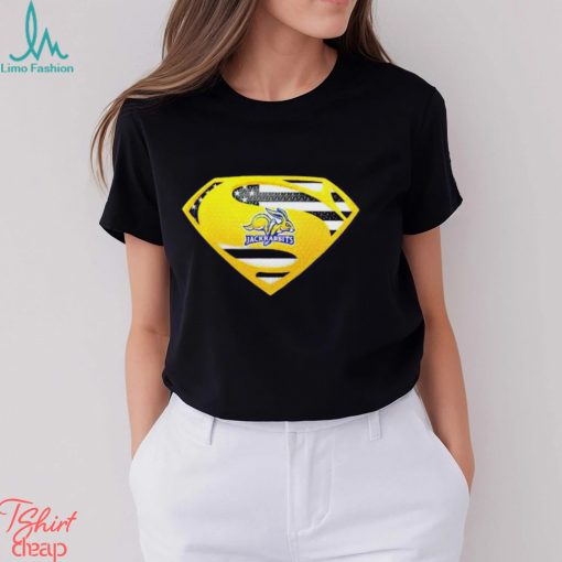 USA Flag Inside South Dakota State Jackrabbits Superman shirt