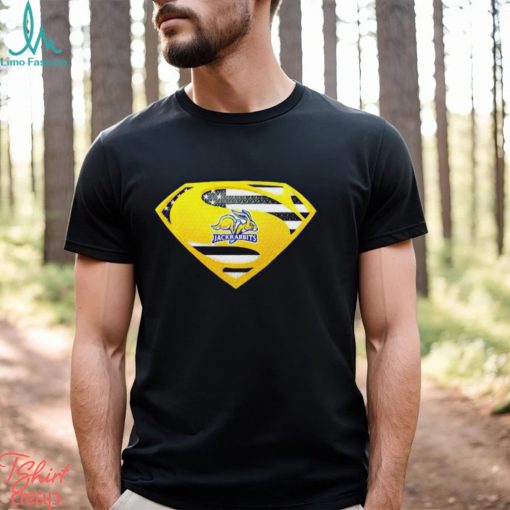 USA Flag Inside South Dakota State Jackrabbits Superman shirt