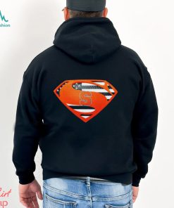 USA Flag Inside Syracuse Orange Superman shirt
