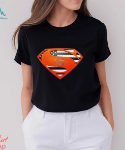USA Flag Inside Syracuse Orange Superman shirt