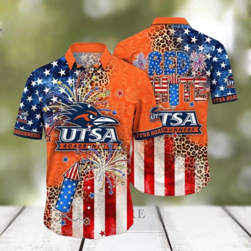 UTSA Roadrunners NCAA3 Hawaiian Shirt Independence Day Holidays For Men Women Gift