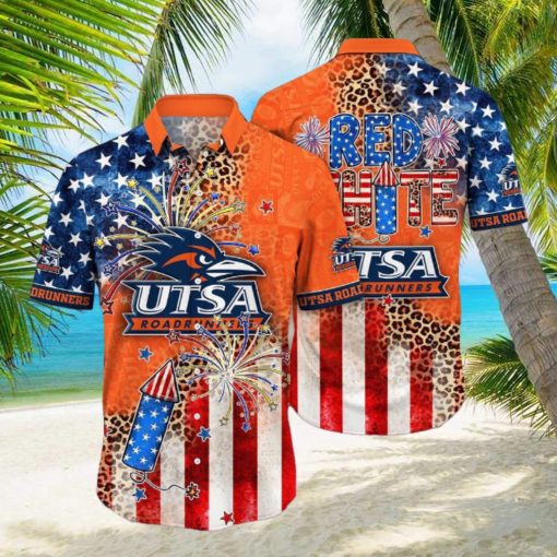 UTSA Roadrunners NCAA3 Hawaiian Shirt Independence Day Holidays For Men Women Gift