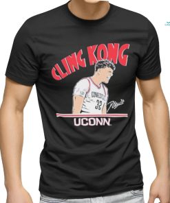 Uconn Basketball Donovan Clingan Cling Kong Shirt
