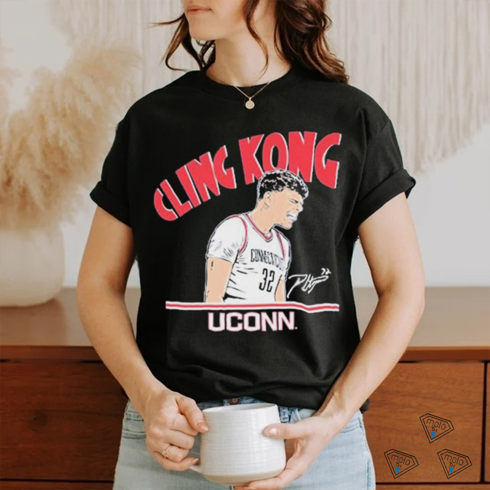 Uconn Basketball Donovan Clingan Cling Kong Shirt Uconn Basketball Donovan Clingan Cling Kong Shirt