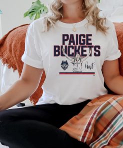 Uconn Basketball Paige Bueckers Buckets Signature Shirt