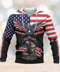 United States Space Force Printing Hoodie, For Men And Women