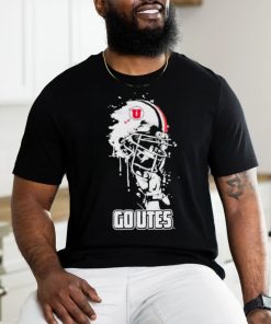 Utah Utes Go Utes Rising Helmet Shirt