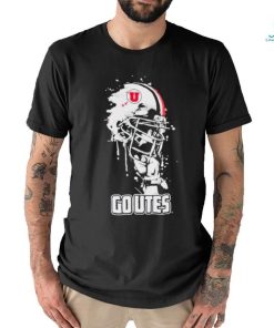 Utah Utes Go Utes Rising Helmet Shirt