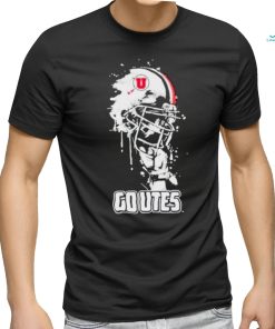 Utah Utes Go Utes Rising Helmet Shirt