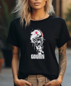 Utah Utes Go Utes Rising Helmet T shirt